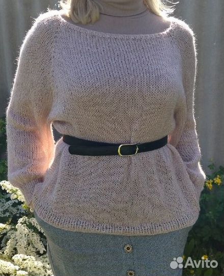 Джемпер из мохера