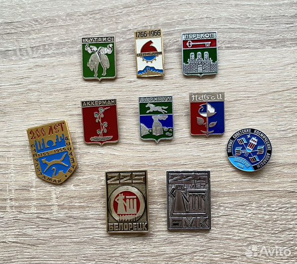 Набор значков СССР