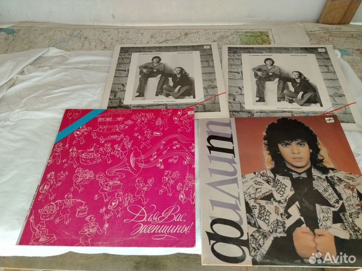 Виниловые пластинки СССР