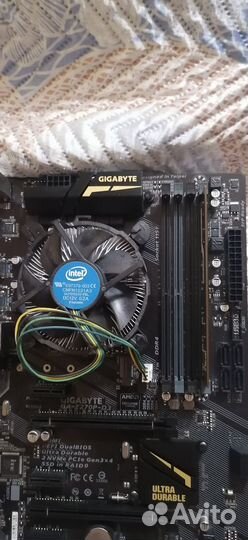 Материнская плата 1151 v1 комплект