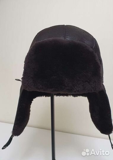Шапка ушанка меховая мужская