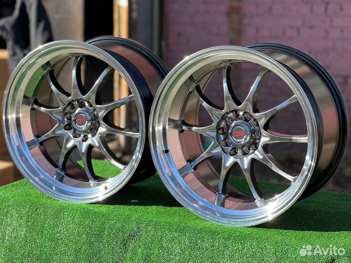 Разноширокие диски Rays CE28 r18 9.5/10.5J