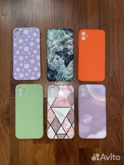 Новые чехлы на айфон 11, 5/SE, 6-8 plus