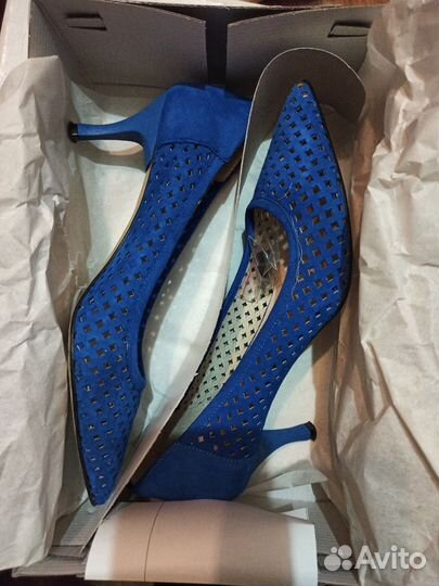 Туфли La mienne натуральная замша 37