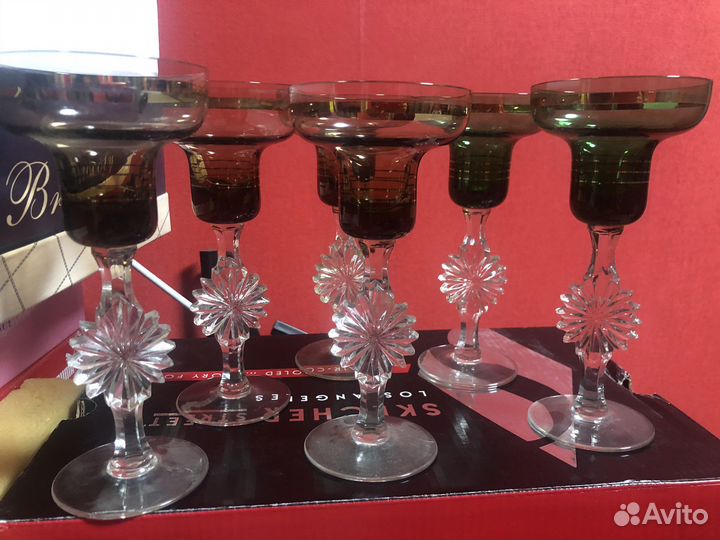 Подсвечник 16,5см.хрусталь.золото.1989г