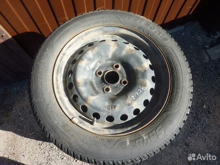 Sava Eskimo Ice 195/60 R15 6Jx15 4/100 ET48 d54.1