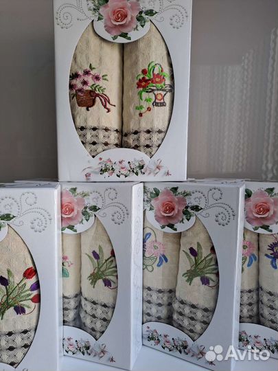 Подарочный набор из 2х полотенец