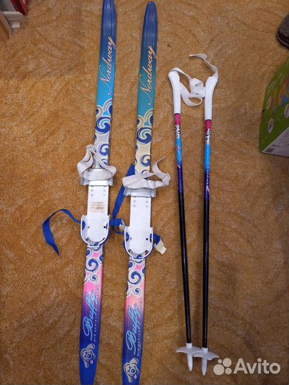 Беговые лыжи для детей 110