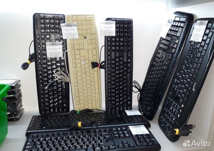 Клавиатуры USB в ассортименте