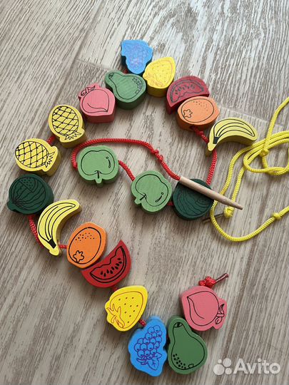 Деревянная шнуровка