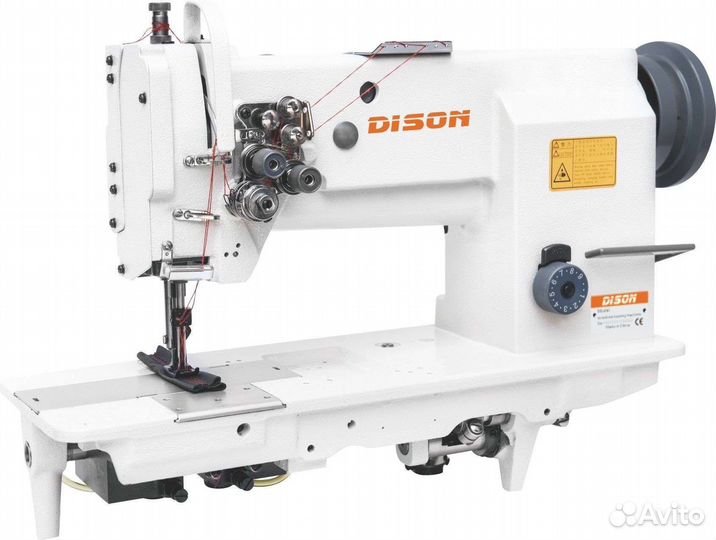 Двухигольная промышленная швейная машина