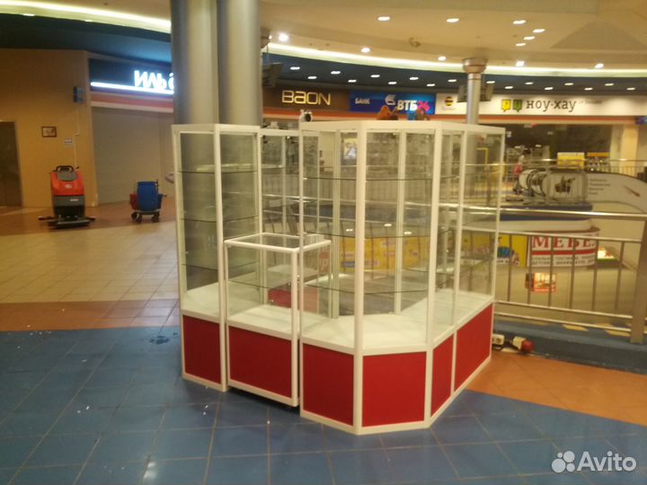 Островные и пристенные павильоны на заказ