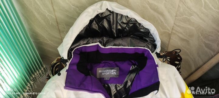 Костюм зимний лыжный для девочки