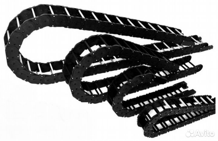 Гибкий кабель-канал для станков и спецтехники