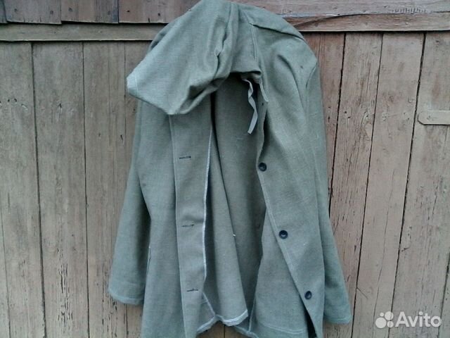 Плащ брезентовый