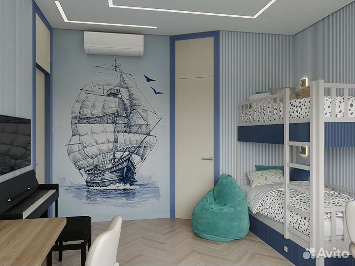 Установка кондиционеров (закладка трассы)