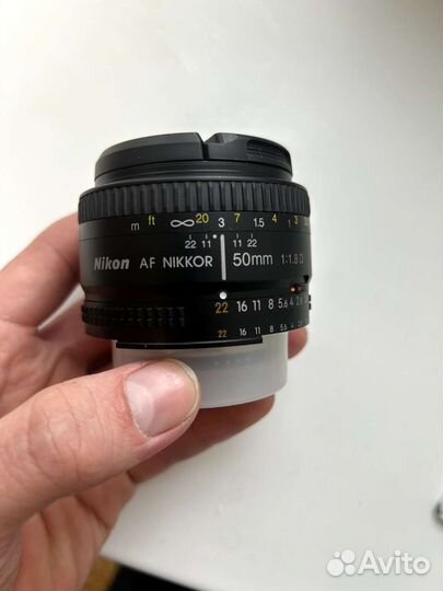Объектив для nikon AF nikkor 50mm F/1.8