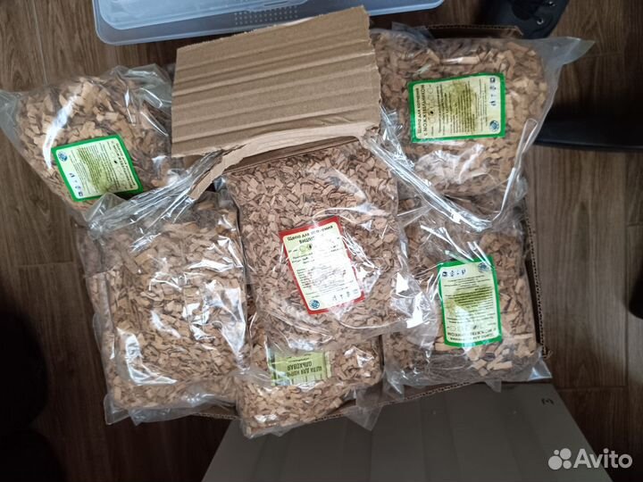 Щепа ольхи и можевельника для копчения