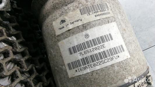 Пневмоподушка задняя volkswagen touareg 7L (SBE08M