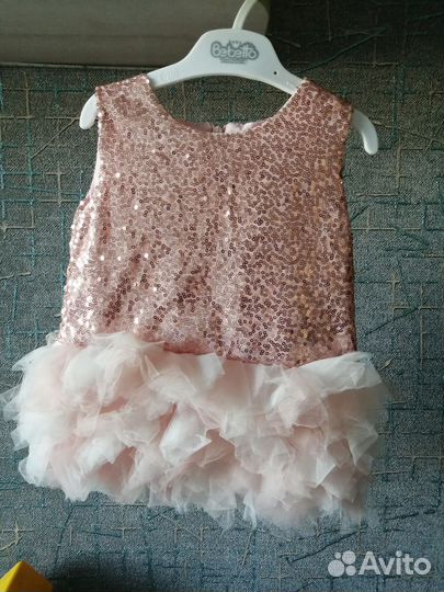 Платье на 1 годик фэмили лук, юбка для мамы