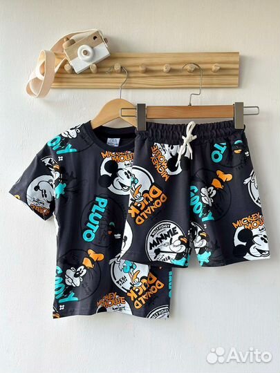 Костюм детский zara новый Плуто графитовый