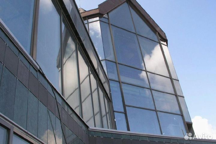 Алюминиевые окна под ключ