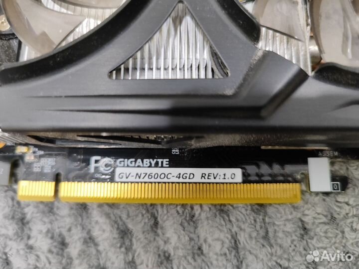 Видеокарта gtx760 4 gb