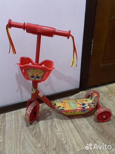 Самокат трехколесный kreiss