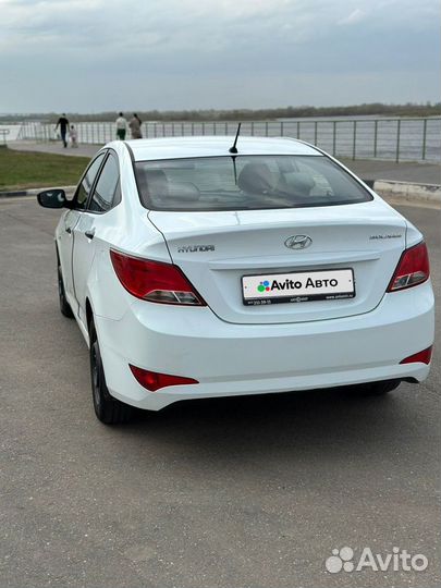 Hyundai Solaris 1.4 МТ, 2015, 170 000 км