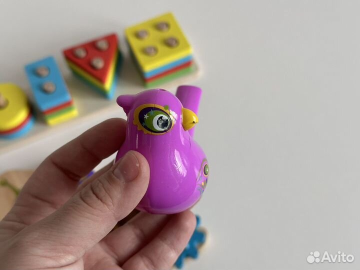 Деревянный сортер монтессори