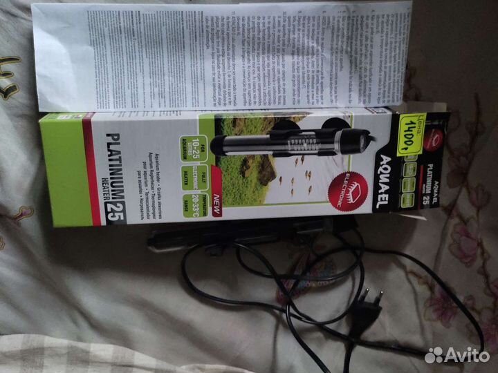 Нагреватель platinium heater aquael для аквариума