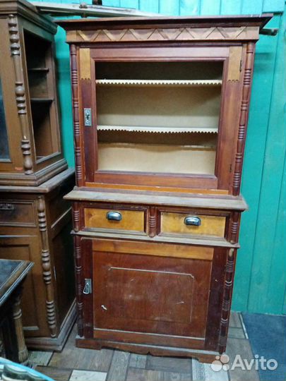 Советский буфет деревянный