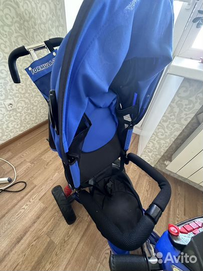 Велосипед коляска с ручкой