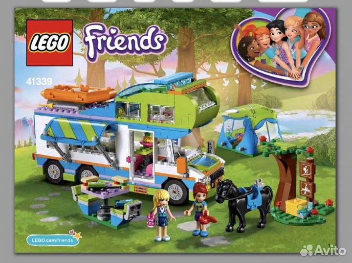 Конструктор lego Friends 41339 Фургон Мии