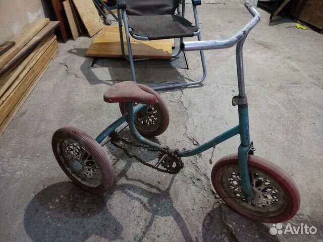Детский трехколесный велосипед