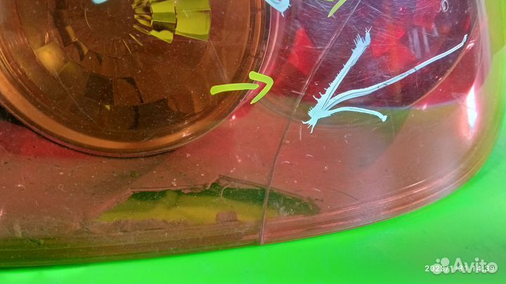 Фонарь правый для Mazda 3 2003-2009