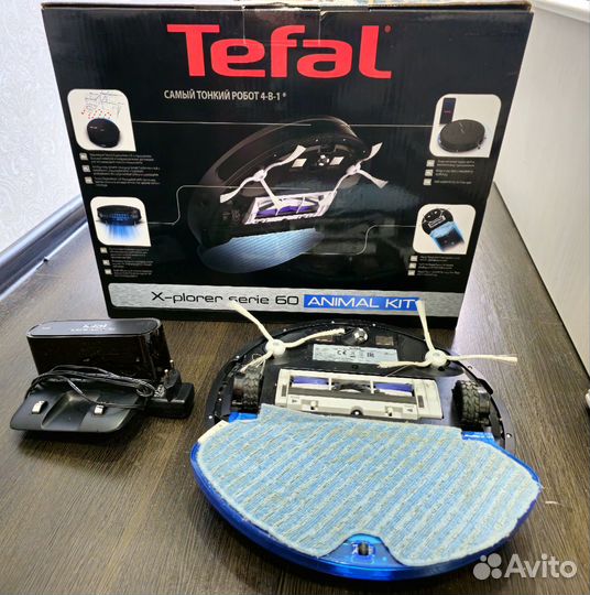 Продам робот-пылесос tefal X-pioner 60
