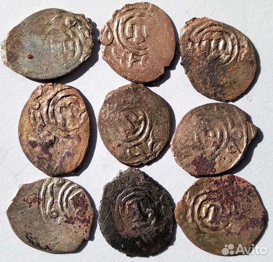 Монеты Крымского ханства. Акче. Серебро. Биллон