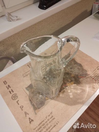 Хрустальный кувшин СССР