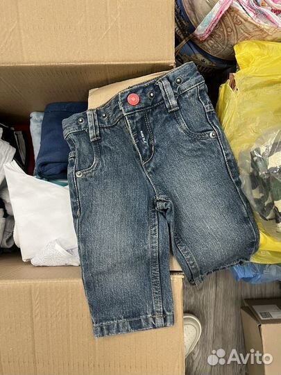 Коробка детских вещей для мальчика