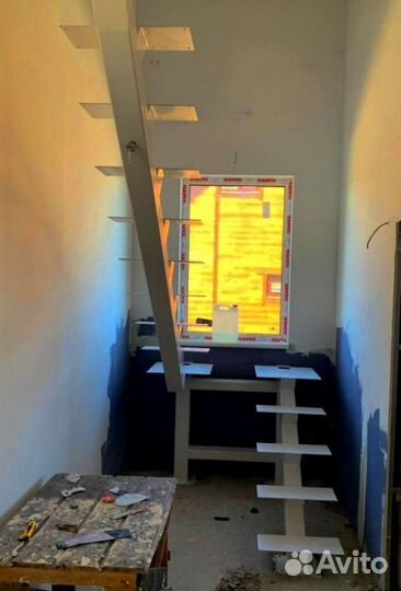 Обшивка ступеней Ясенем