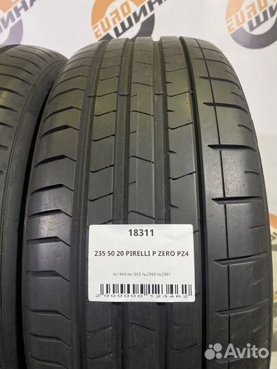 Pirelli P Zero PZ4 235/50 R20