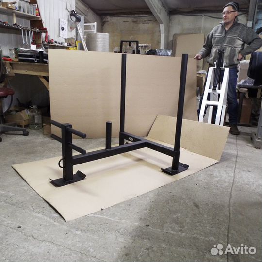 Сани силовые Т-образного типа для Кроссфит AV878/8