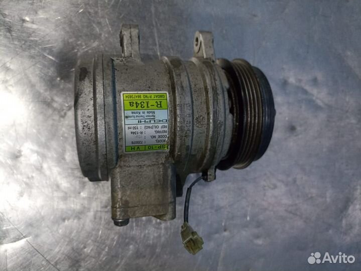 Компрессор кондиционера Шевроле Авео Т200