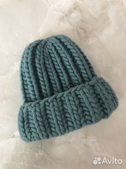 Шапки крупной вязки