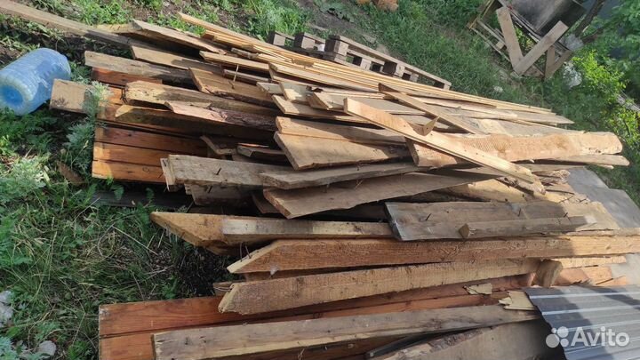 Бревна, доски б/у