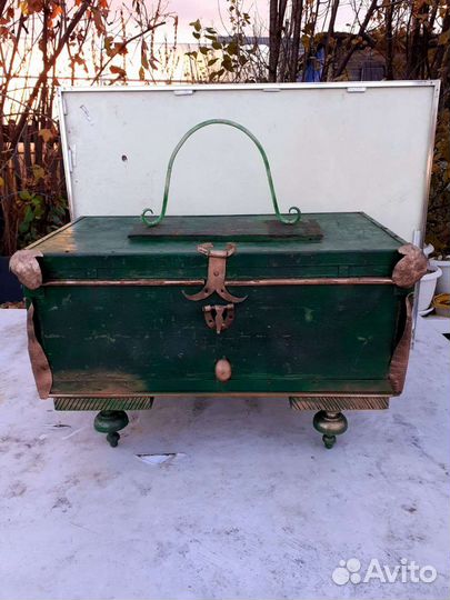 Антикварная Мебель. Сундук - Кабриоль старин.с чек