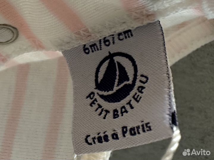 Платье petit bateau 4-9 мес