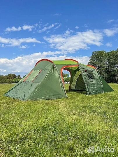 4-х местная палатка с большим тамбуром 1007-4
