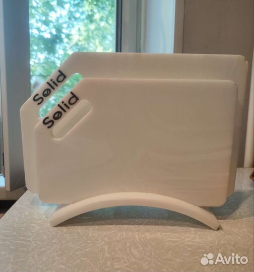 Разделочные доски solid с подставкой